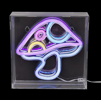 7″ Mushroom Neon Light Box