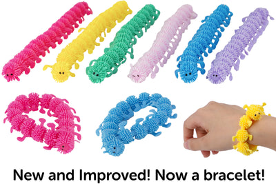 9.5″ Stretchy Caterpillar Bracelet