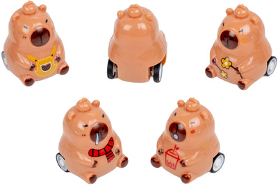 1.5″ Pull Back Capybara