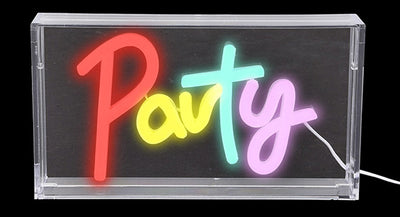 9″x5″ Party Neon Light Box