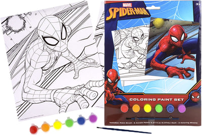 Coloring Paint Set - Spiderman *Closeout Special*