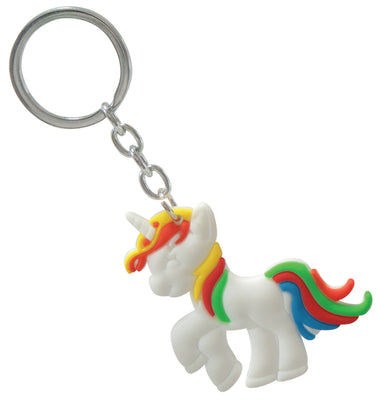 2.5″ Unicorn PVC Keychain