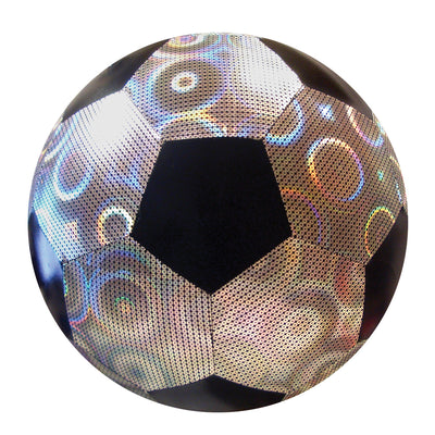 6″ Shiny Fabric Soccer Ball