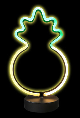 LED Neon Table Lamp - Pineapple 11.5″