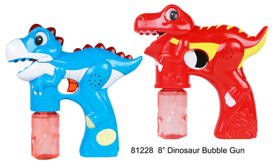 8″ Dino Bubble Gun 