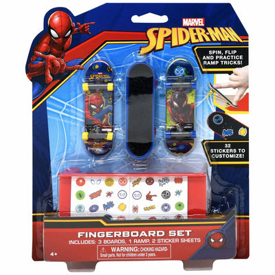 7″ Spiderman Finger Boards 2/Ramp *Closeout Special*
