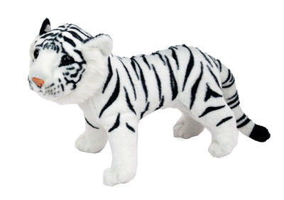 10″ Baby Standing White Tiger