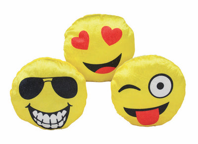 5″ Emoji Pillows (6 Assorted Styles)