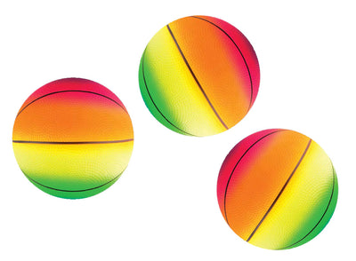 8.5″ Rainbow Basketballs